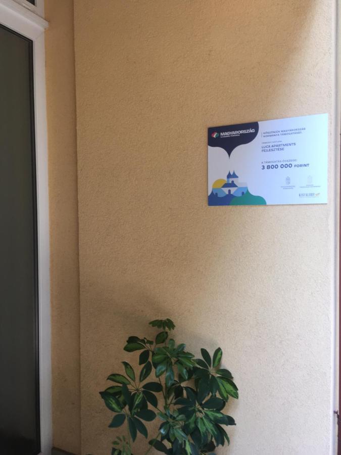 Luca Apartments Zalakaros Eksteriør billede